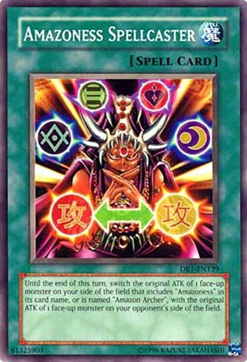 Amazoness Spellcaster (DR1-EN139)