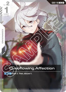 Image for Overflowing Affection (Newtype Challenge 2025 Mission 1) (GD01-118) (Gundam Promotional Cards) - Gundam Card Game