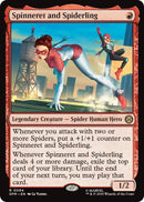 Image for Spinneret and Spiderling (94) (Marvel's Spider-Man) - Magic: The Gathering