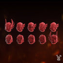 Celestial Blades Heads Set x10 | DakkaDakka | Grim Dark | Fantasy | One Page Rules