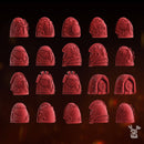 Celestial Blades Shoulder Pads Set x20 | DakkaDakka | Grim Dark | Fantasy | One Page Rules
