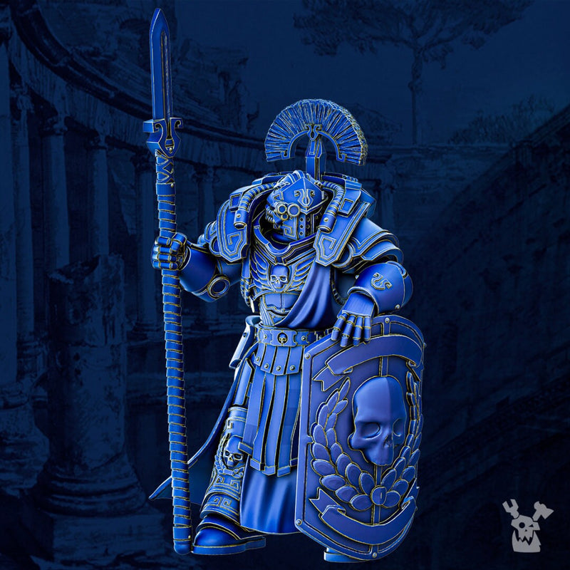 Agamemnon The Cohorte Commander | DakkaDakka | Grim Dark | Fantasy | One Page Rules