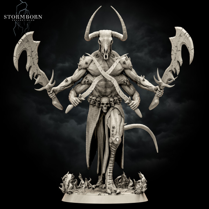Moloch, The Soulless | Stormborn Collectibles | DnD Miniature | Fantasy Miniature