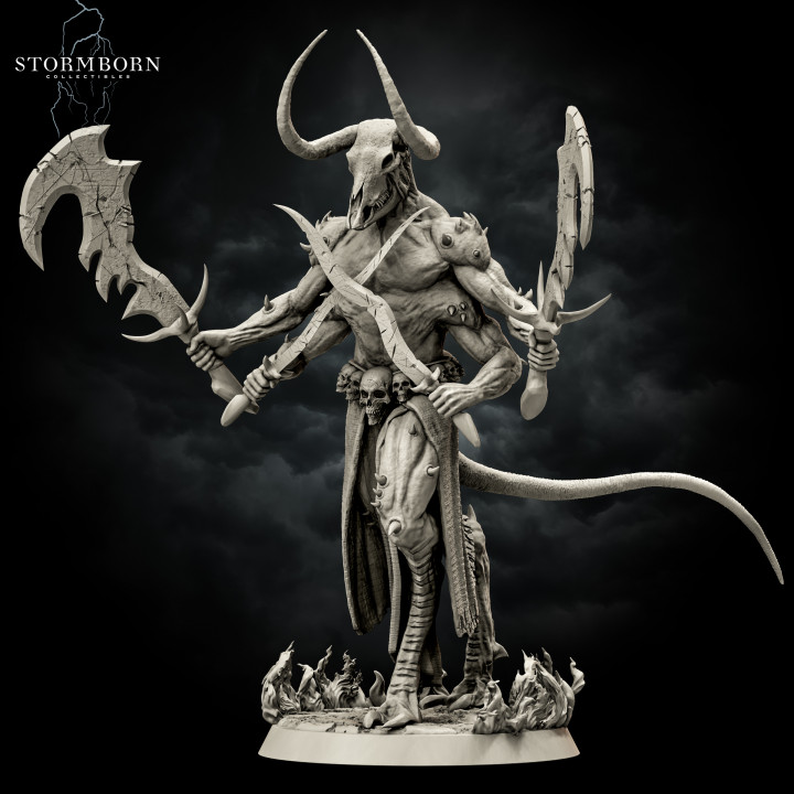 Moloch, The Soulless | Stormborn Collectibles | DnD Miniature | Fantasy Miniature