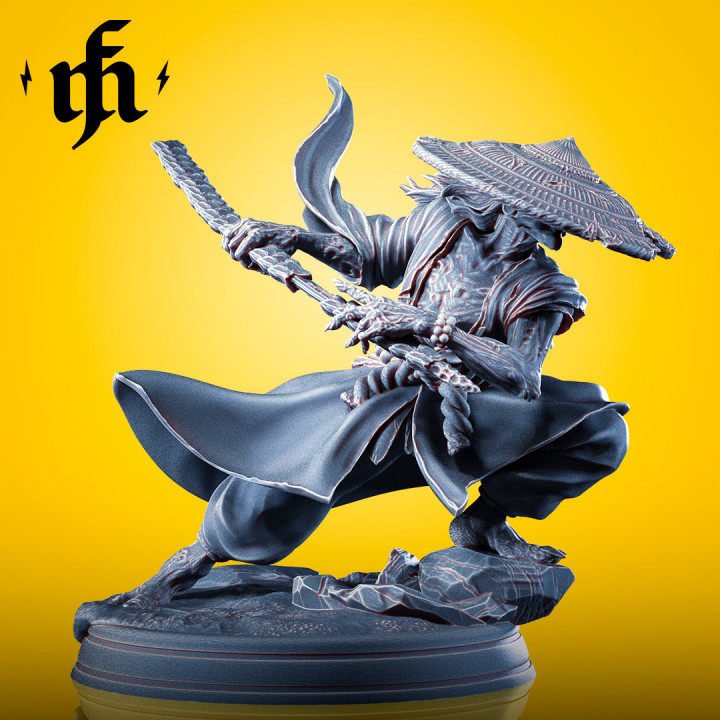 Katsuro, The Blood Sword Oni | Midas Forge | DnD Miniature | Fantasy Miniature
