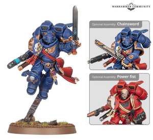 Warhammer 40K: Space Marines - Captain with Jump Pack
