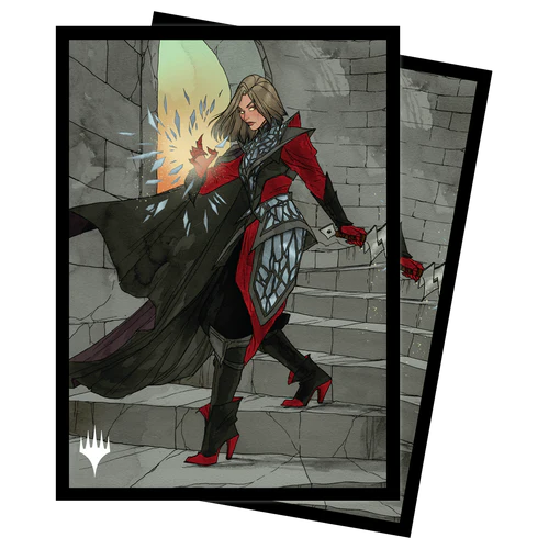 Wilds of Eldraine Rowan, Scion of War (Borderless) Standard Deck Protector Sleeves (100ct)