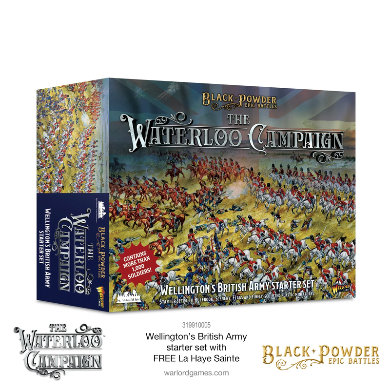 Black Powder: Epic Battles - Waterloo Wellington's British Starter Set (15mm)