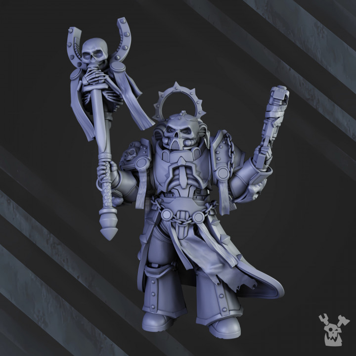 Commander Lucius, the Redeemer | DakkaDakka | Grim Dark | Fantasy | One Page Rules