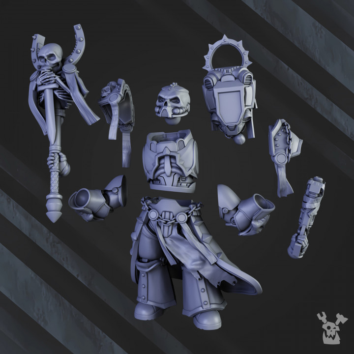 Commander Lucius, the Redeemer | DakkaDakka | Grim Dark | Fantasy | One Page Rules