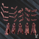 2nd Death Division Commander Assembly Kit | DakkaDakka | Grim Dark | Fantasy | One Page Rules