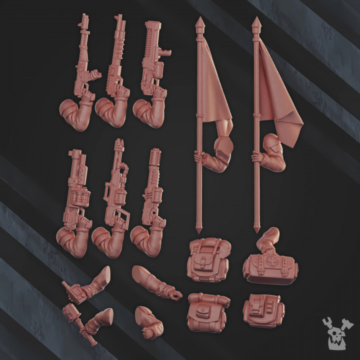 Frostborn Command Squad | DakkaDakka | Grim Dark | Fantasy | One Page Rules