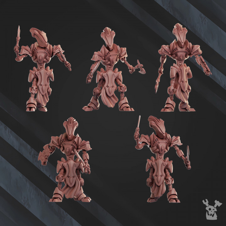 Fusor Fighters Squad Build Kit | DakkaDakka | Grim Dark | Fantasy | One Page Rules