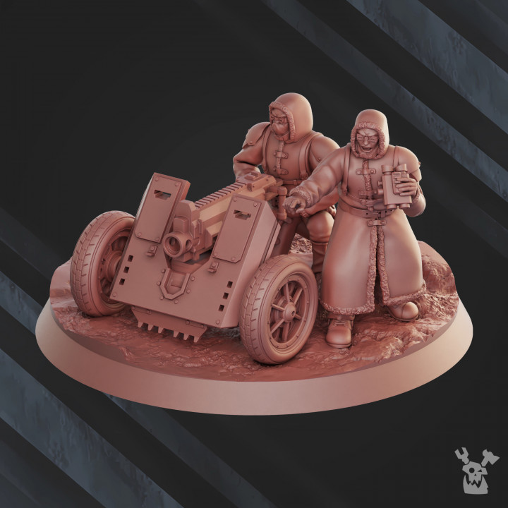 Heavy Fire Support Brigade | DakkaDakka | Grim Dark | Fantasy | One Page Rules