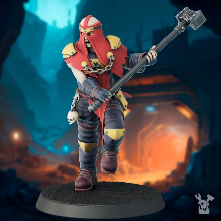 Judgement Day Preacher | DakkaDakka | Grim Dark | Fantasy | One Page Rules