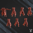 Machine Cult Scout Warriors Assembly Kit | DakkaDakka | Grim Dark | Fantasy | One Page Rules