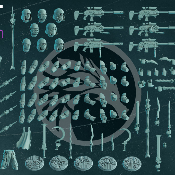 Scylla Legion Core Set (Battle Brothers Build Kit) | DakkaDakka | Grim Dark | Fantasy | One Page Rules