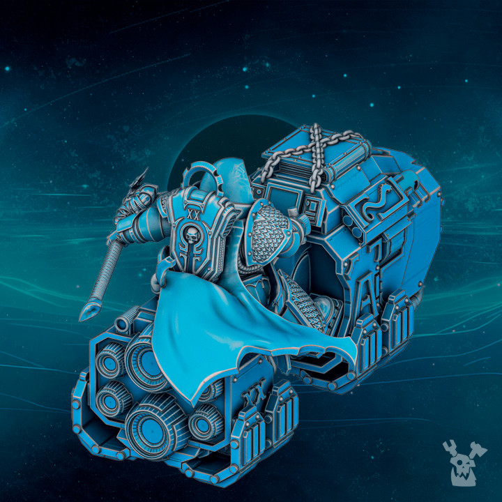 Scylla Mage on Bike | DakkaDakka | Grim Dark | Fantasy | One Page Rules