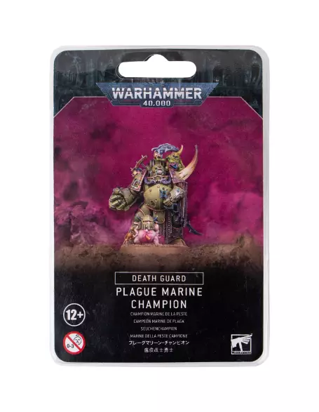 Warhammer 40k: Death Guard - Plague Marine Champion