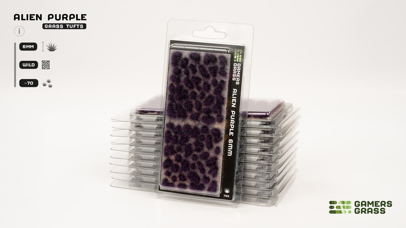 Gamers Grass: Laser Plants: Alien Purple (6mm)