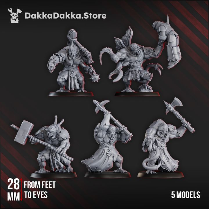 Amalgamants of the Cosmic Harverster (x5) | DakkaDakka | Grim Dark