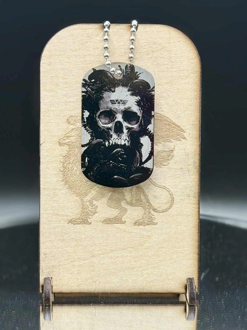 Laser Engraved Tag | Custom | Gift | Photo Realism | ID Tag