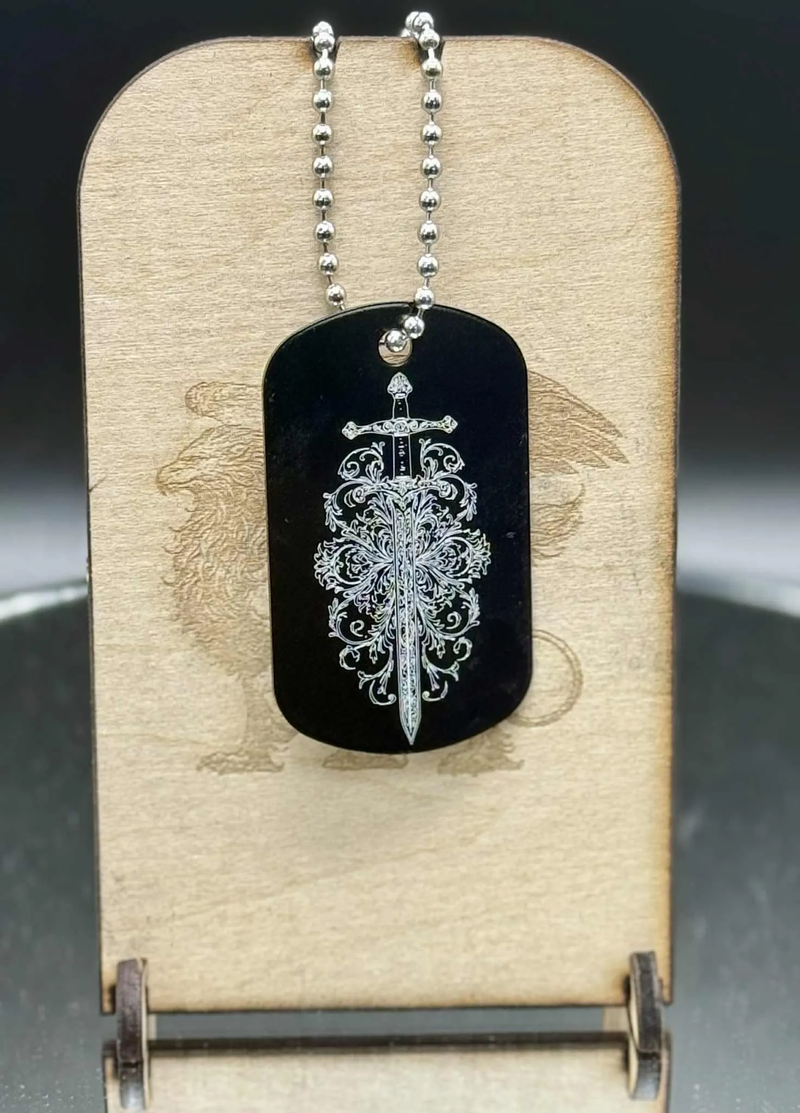 Laser Engraved Tag | Custom | Gift | Photo Realism | ID Tag