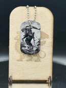 Laser Engraved Tag | Custom | Gift | Photo Realism | ID Tag