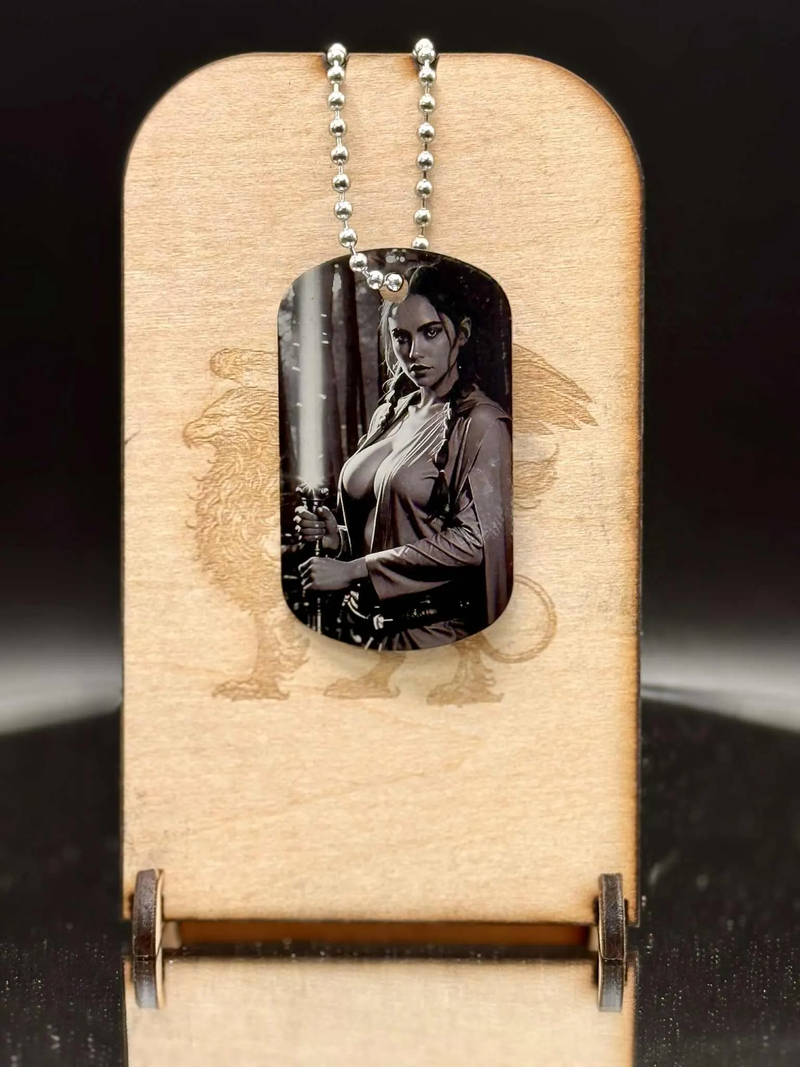 Laser Engraved Tag | Custom | Gift | Photo Realism | ID Tag