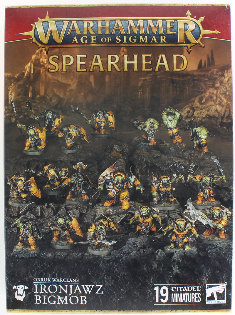 Warhammer:Age of Sigmar-Spearhead: Orruk Warclans – Ironjawz Bigmob