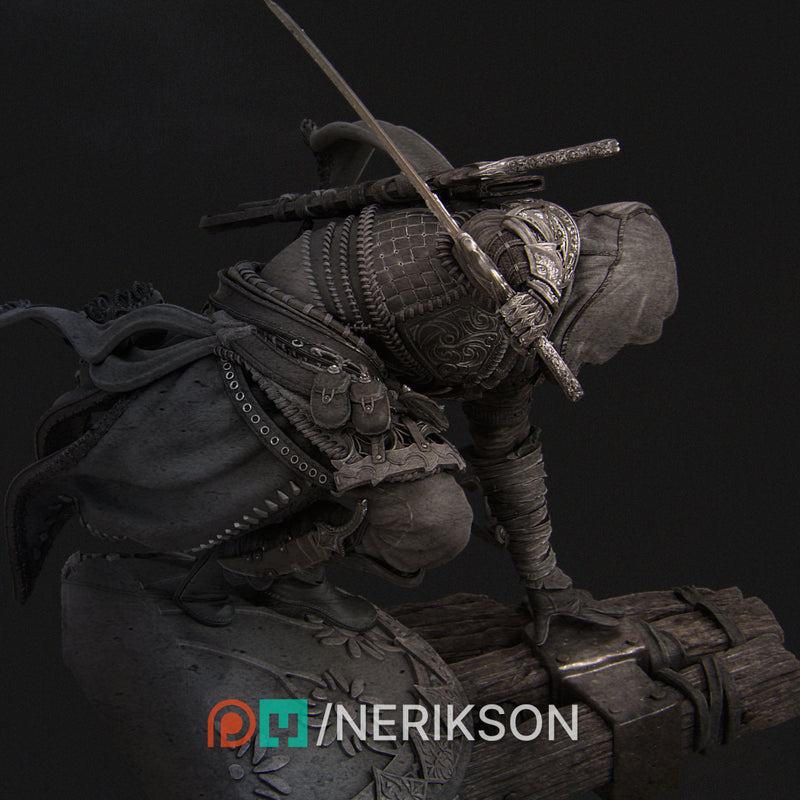Nasir the Unseen Blade | Statue | Model Kit | Sculpture