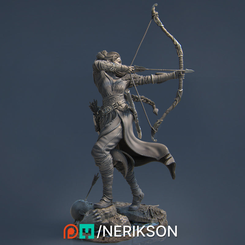 Saelihn, the Forest Archer | Statue | Model Kit | Sculpture