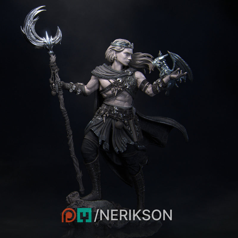 Orion Druid of The Moon | Statue | Model Kit | Sculpture
