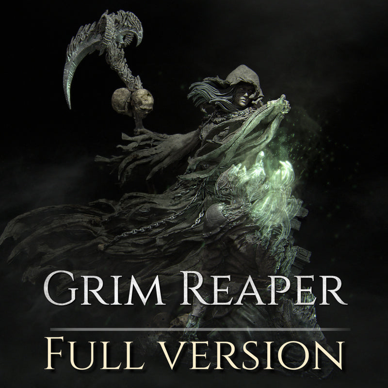 The Grim Reaper Full | Statue | Model Kit | Sculpture