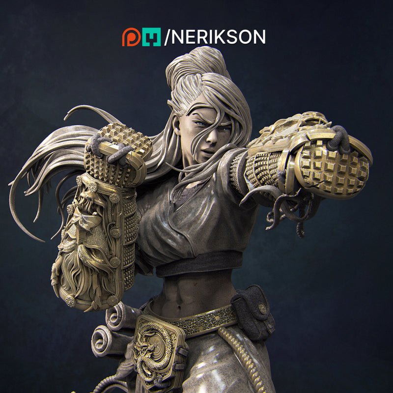 Kazue, the Dragon Girl | Statue | Model Kit | Sculpture