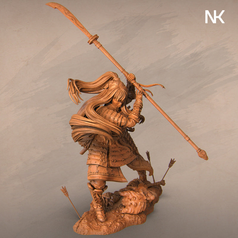 Akiko, The Bounty Hunter | Statue | Model Kit | Sculpture
