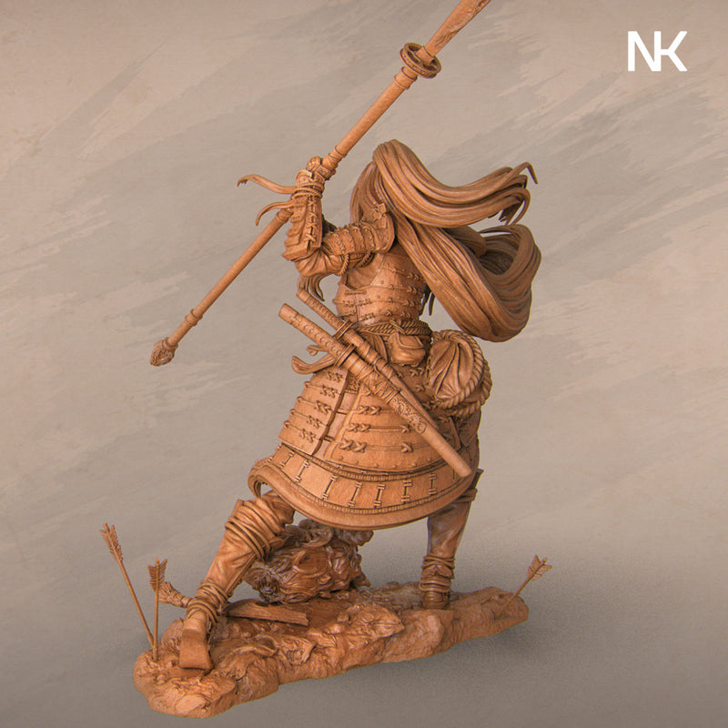 Akiko, The Bounty Hunter | Statue | Model Kit | Sculpture