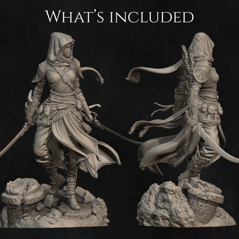 Artemisia the Unseen Blade | Statue | Model Kit | Sculpture