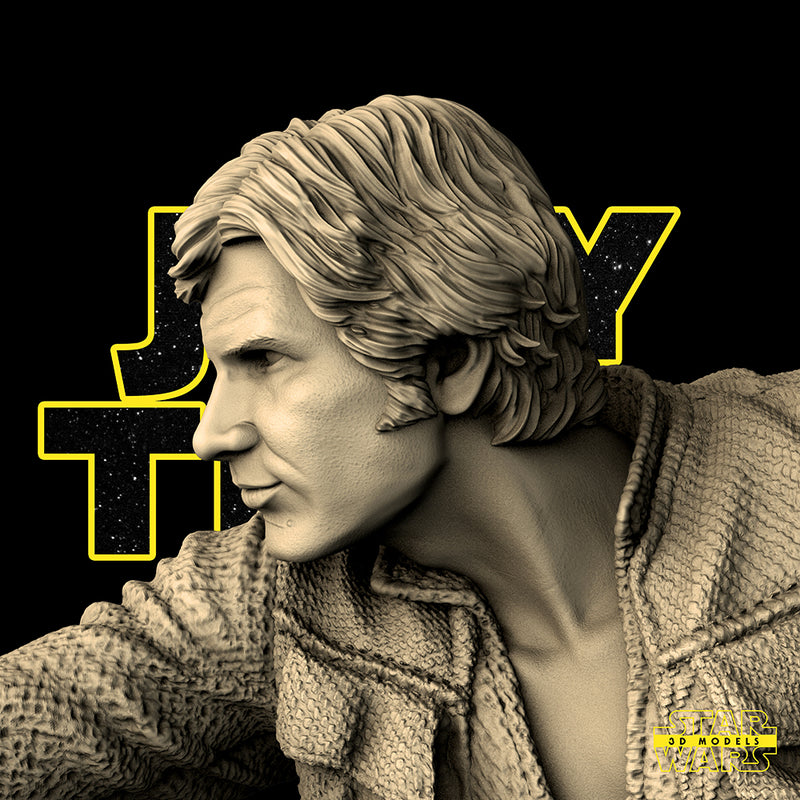 Star Wars Han Solo Statue | Sculpture | Model Kit