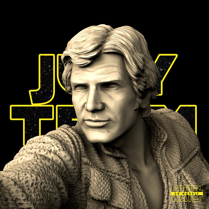 Star Wars Han Solo Statue | Sculpture | Model Kit