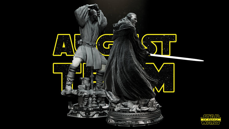 Star Wars Qui-Gon Jinn Statue | Sculpture | Model Kit