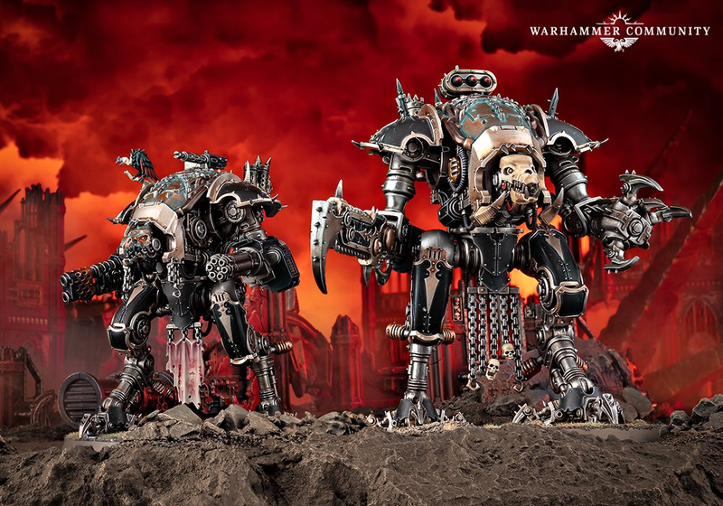 Warhammer 40K: Chaos Knights Army Set