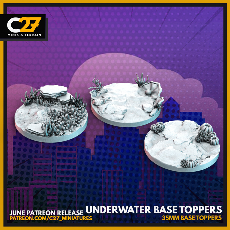 Underwater Base Toppers