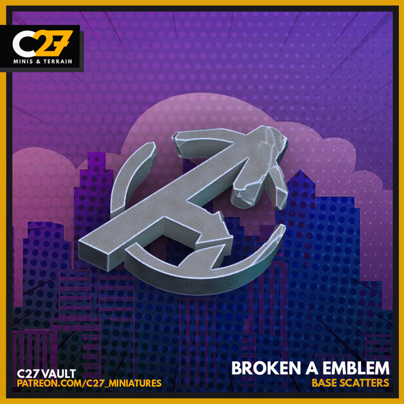 Broken A Emblem