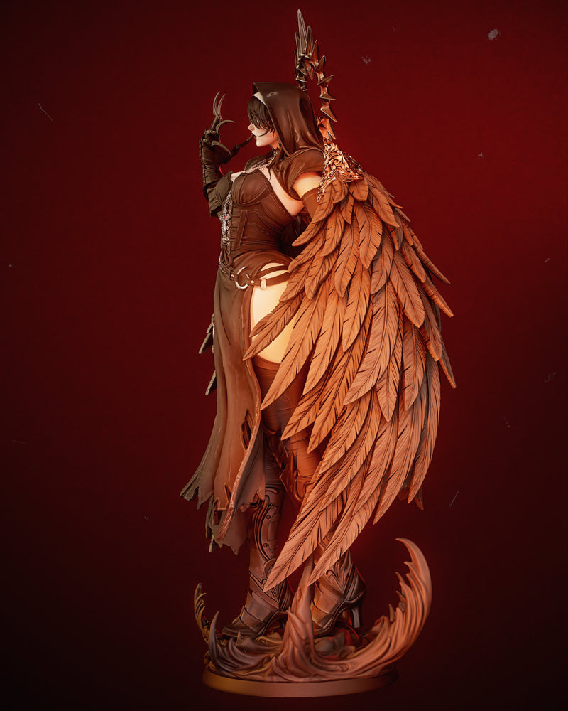 Corrupted Nun Resin Statue - view 8