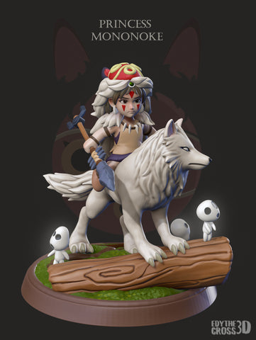 Princess Mononoke (Nomnom Figures)
