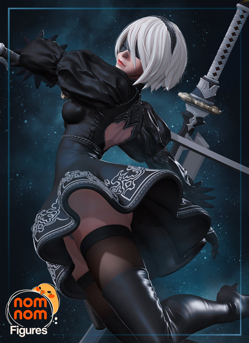 2B Nier Automata (Nomnom Figures)