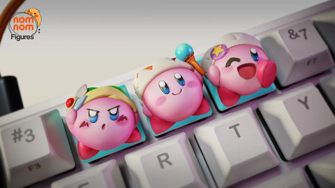 Kirby Keycaps (Nomnom Figures)