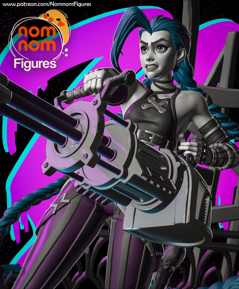Jinx Arcane (Nomnom Figures)