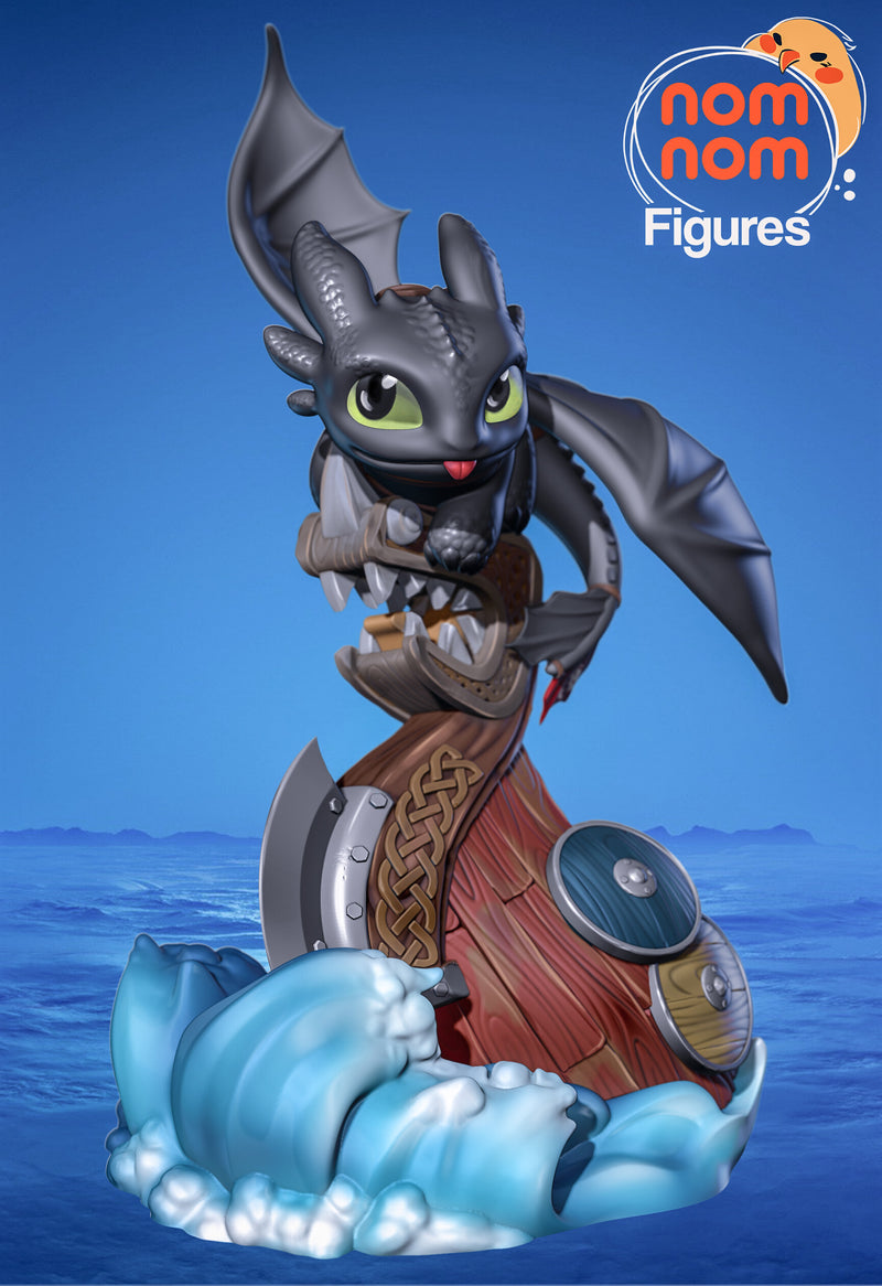 Toothless How To Train Your Dragon (Nomnom Figures)